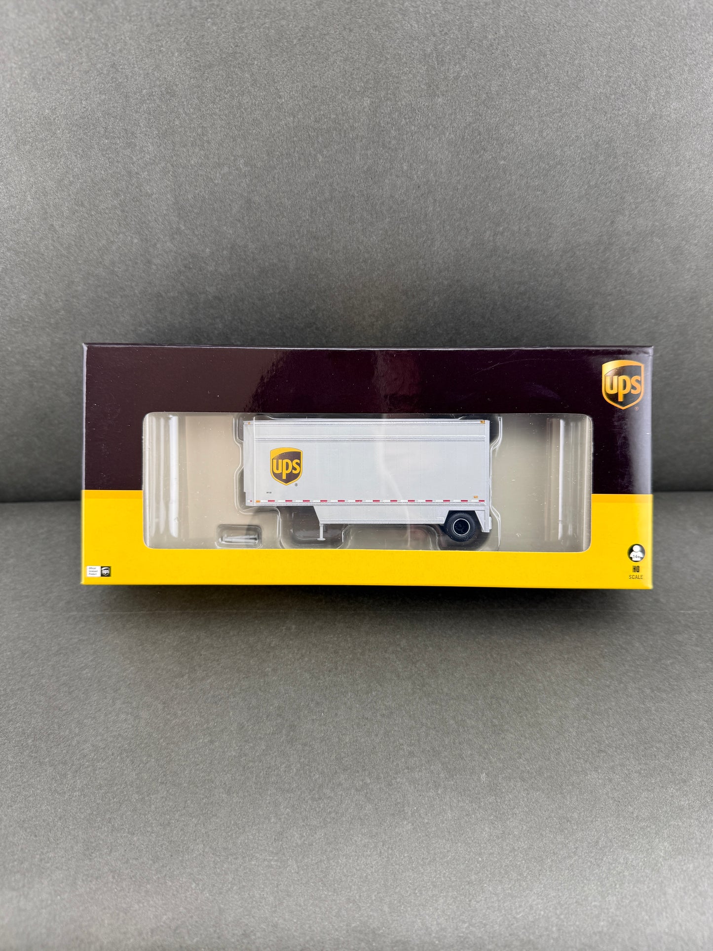 Athearn 29407 HO Scale #292848 28' Parcel Trailer, UPS