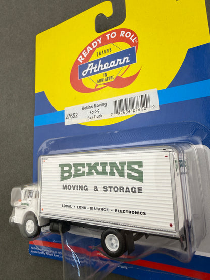 Athearn 27652 HO Bekins Moving Ford C Box Truck