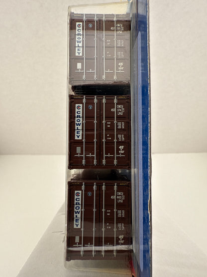 ATH 27771 Crowley 45’ Container 3 pack Intermodal