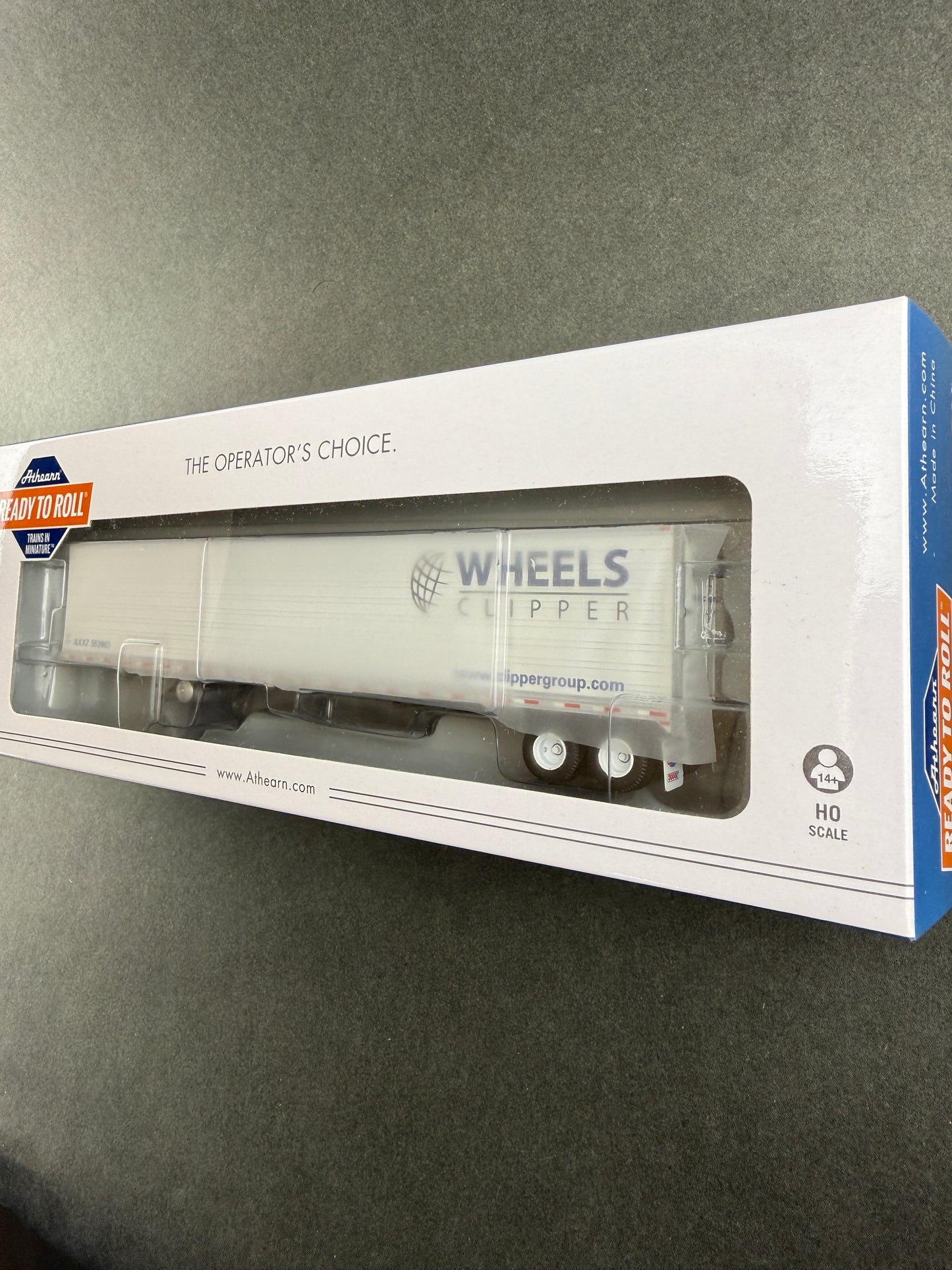 ATH 29868 HO Scale 553903 53' Utility Reefer Trailer Wheels Clippers