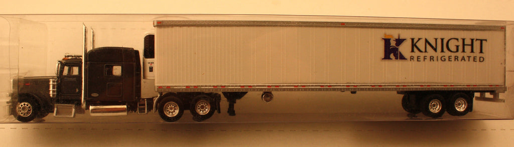 #T-7012 	Peterbuilt 389 with 70 " Sleeper with 53 ft  reefer Van / trl    Knight Refrigeration