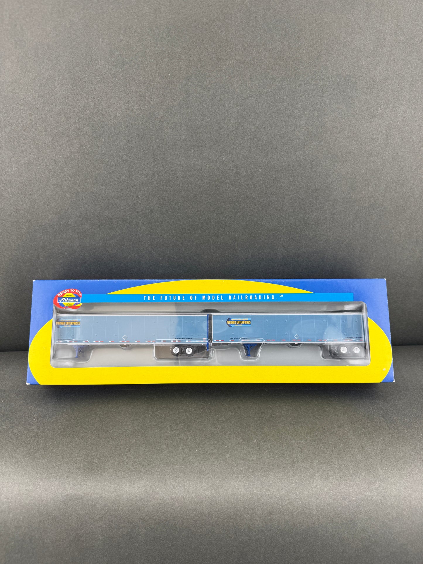 Athearn 28411 RTR 53' Wabash Duraplate 2-Pack, Werner