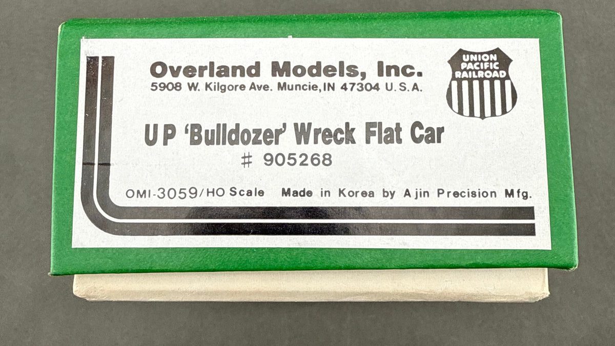 OMI 3059  UP 'Bulldozer' Wreck Flat  905268
