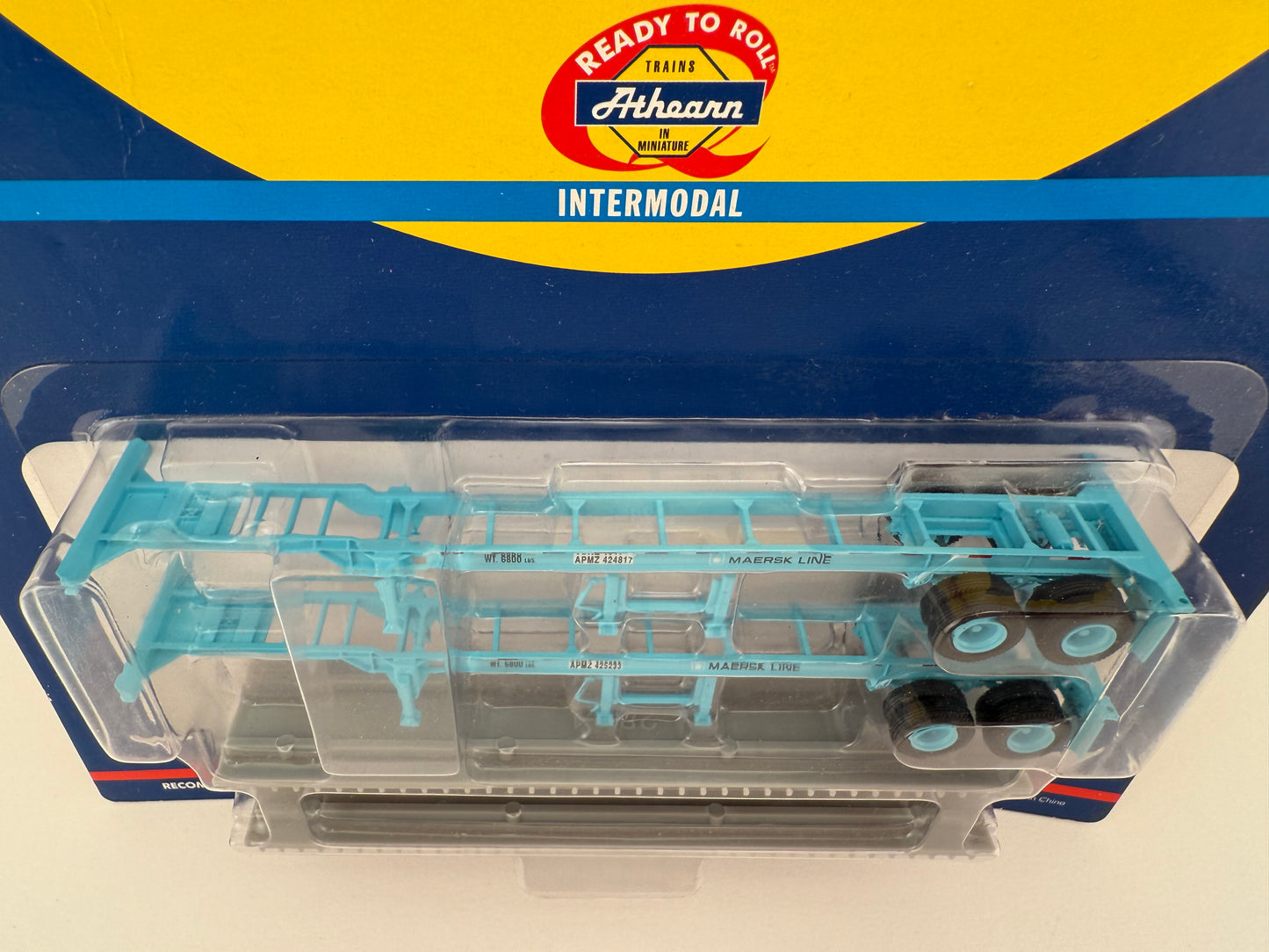 27853 Maersk 40' Container Chassis (2-pack)                                                  Intermodal