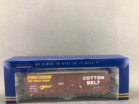 ATH G69032 cotton Belt 50' PD & F Box Car 8" + 6' Landis Double plug doors