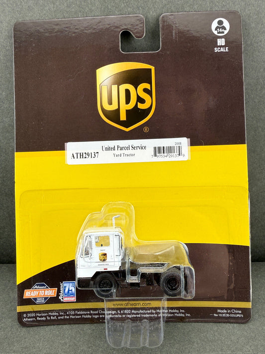 Athearn 29137 HO Scale Modern Yard Tractor UPS