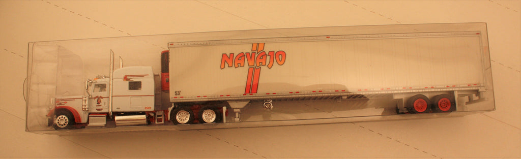 #T-80323   Navajo   Pete 389 With 86 in Sleeper and 53 ft Reefer Van