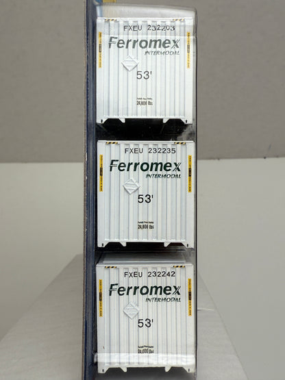 ATH 29367 Athearn FXE 53’ Jindo Container (3-pack) Intermodal
