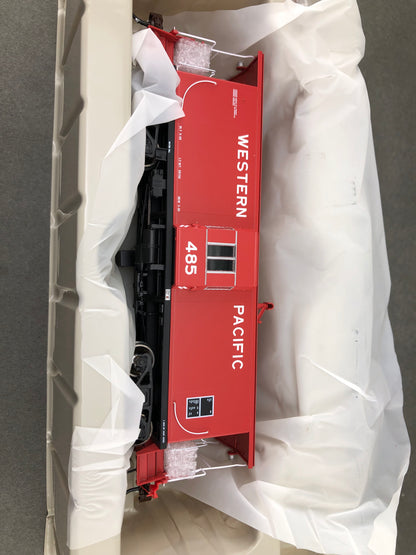 ATH G63034 Western Pacific with lights 481 class Bay Window Caboose 485