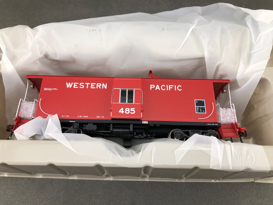 ATH G 63034 Western Pacific with lights 481 class Bay Window Caboose 485