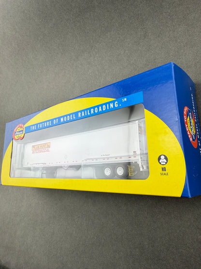 Athearn 28427 RTR QMTZ #3009 53' Wabash Duraplate, Hunt Intermodal