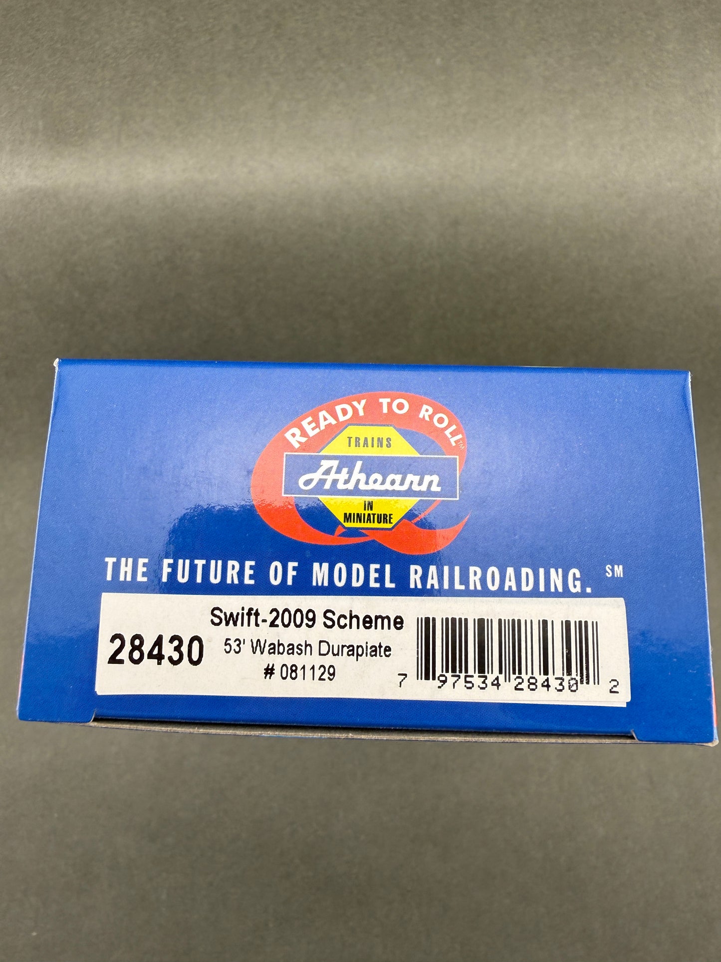 Athearn 28430 RTR #081129 53' Wabash Duraplate, Swift