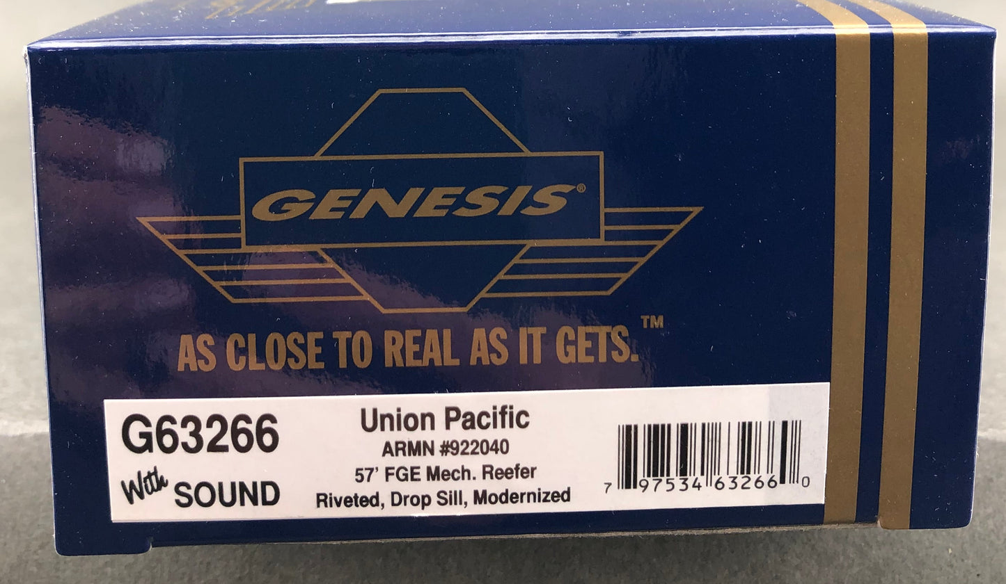 ATH G63266 Union Pacific ARMN #922040 57' FGE Mech. Reefer Riveted, Drop sill, Modernized