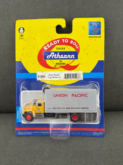 Athearn 91993 1:87 Scale Union Pacific Ford F-850 Box Van Truck