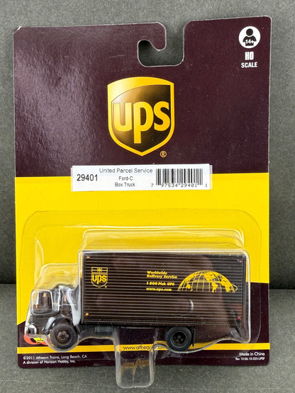 Athearn 29401 UPS HO RTR Ford C Box Truck