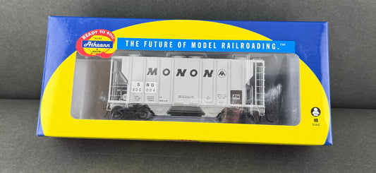 ATH 14572 HO RTR  220004 ACF 270 2 Bay Covered Hopper Seaboard System