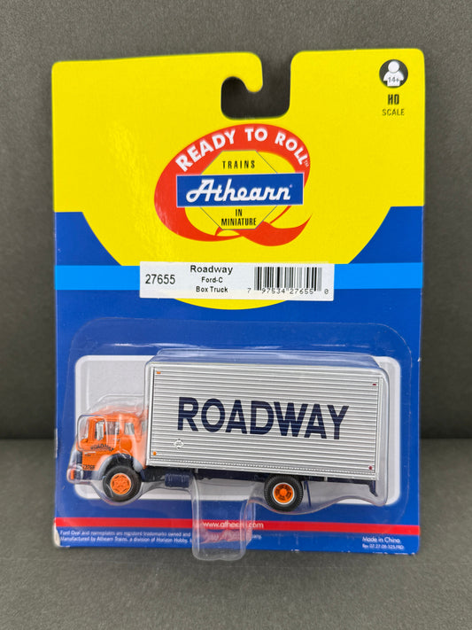 Athearn 27655 HO Ford C Box Truck, Roadway