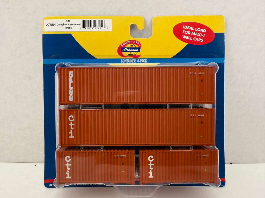 27881 CTI Container Assortment (4-pack)
Intermodal