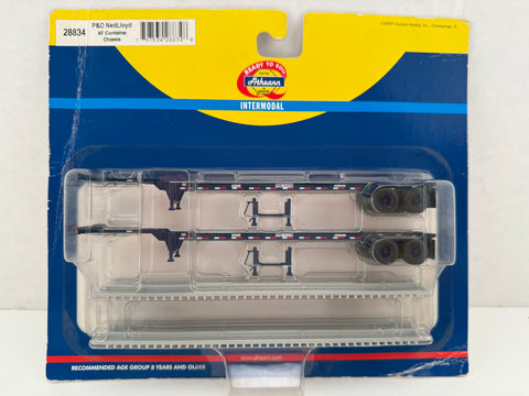 28834 P&O NedLloyd 45' Container Chassis (2-pack)                                                  Intermodal