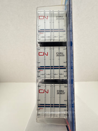 ATH 27725 Athearn Canadian National 48’ container 3 pack Intermodal