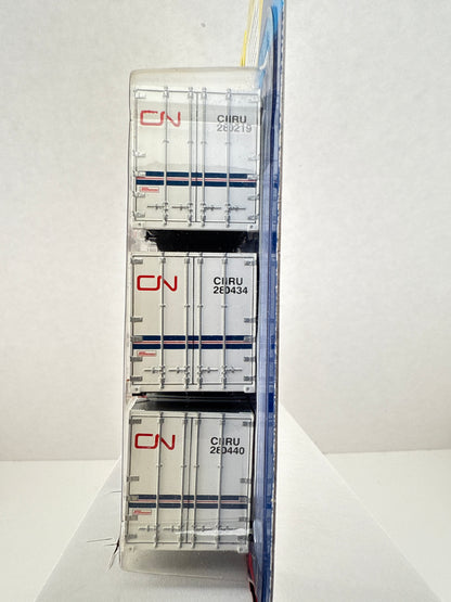 ATH 27726 Athearn Canadian National 48’ container 3 pack Intermodal