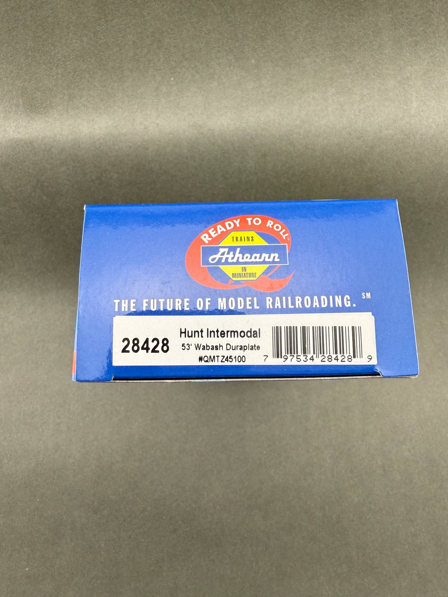 ATH 28428 RTR QM TZ 45100 53' Wabash Duraplate Hunt Intermodal