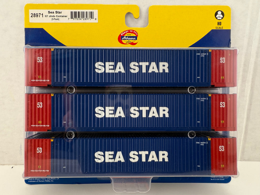 28971 Sea Star 53' Jindo Container (3-pack)
Intermodal