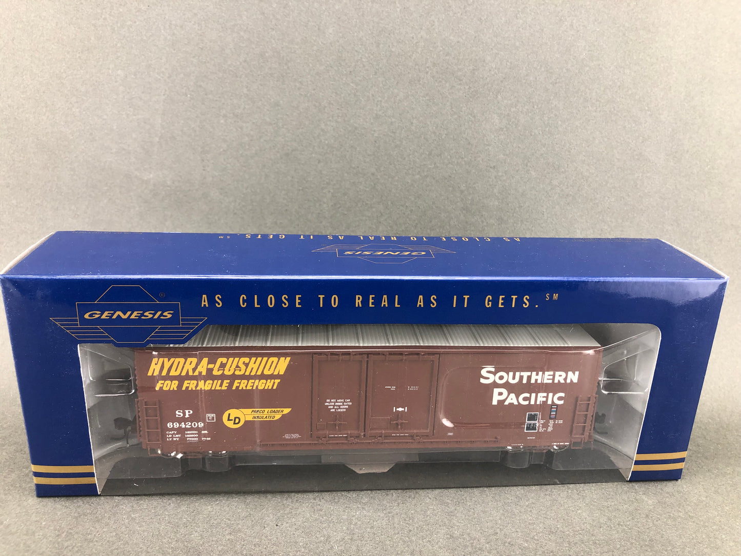 G69025 Southern pacific 50' PC&F Box Car 8'+6' Landis Double Plug-Doors W/COTS