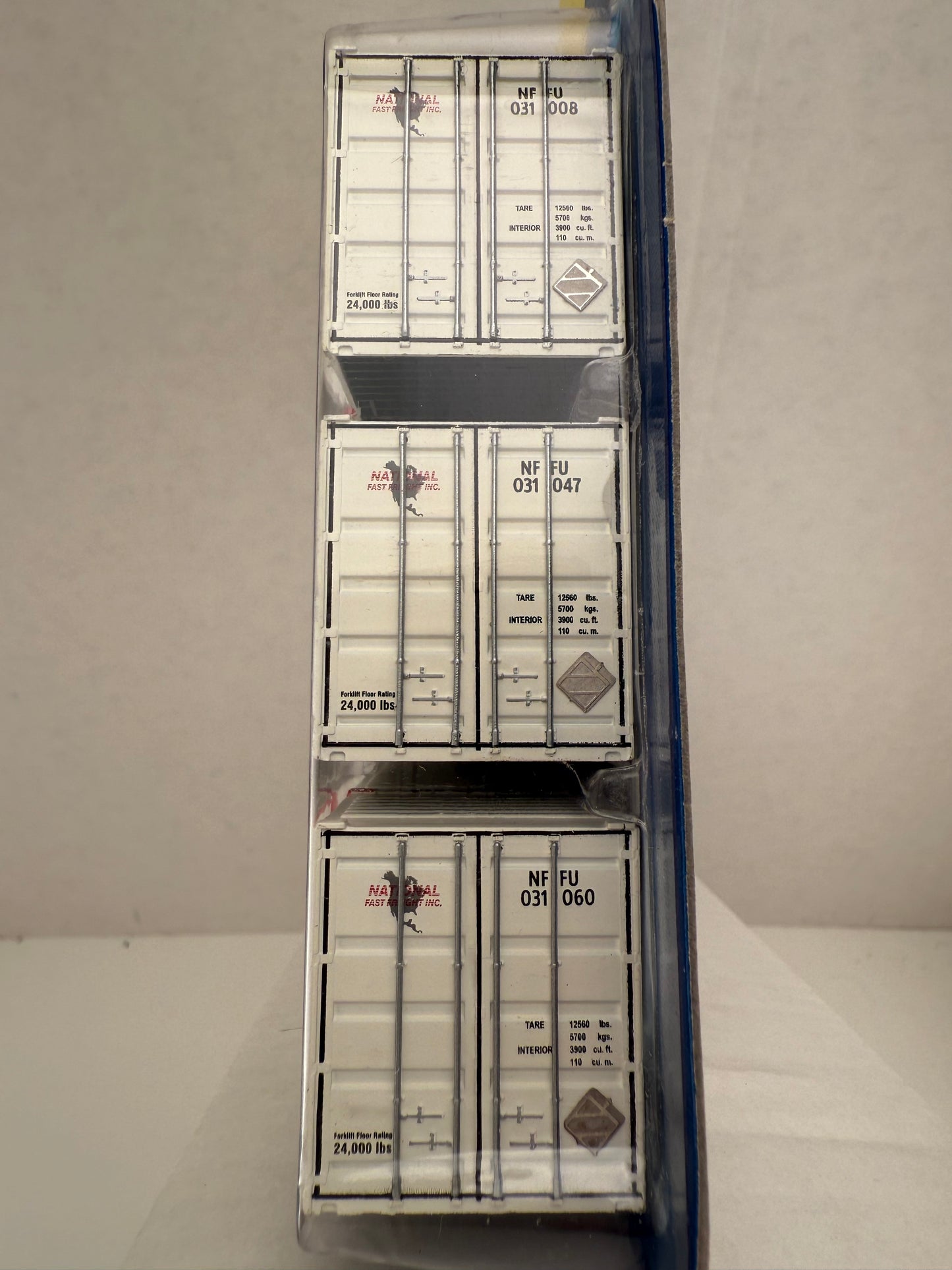 26577 National Fast Freight 53' Jindo Container (3-pack)
Intermodal