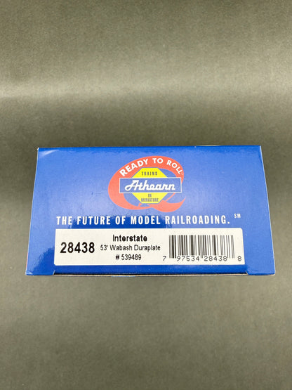 Athearn 28438 RTR #539489 53' Wabash Duraplate, Interstate