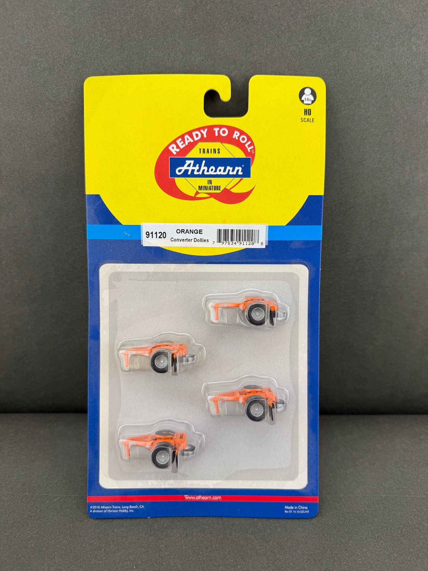 ATH 91120 HO RTR Trailer Dolly CF 4