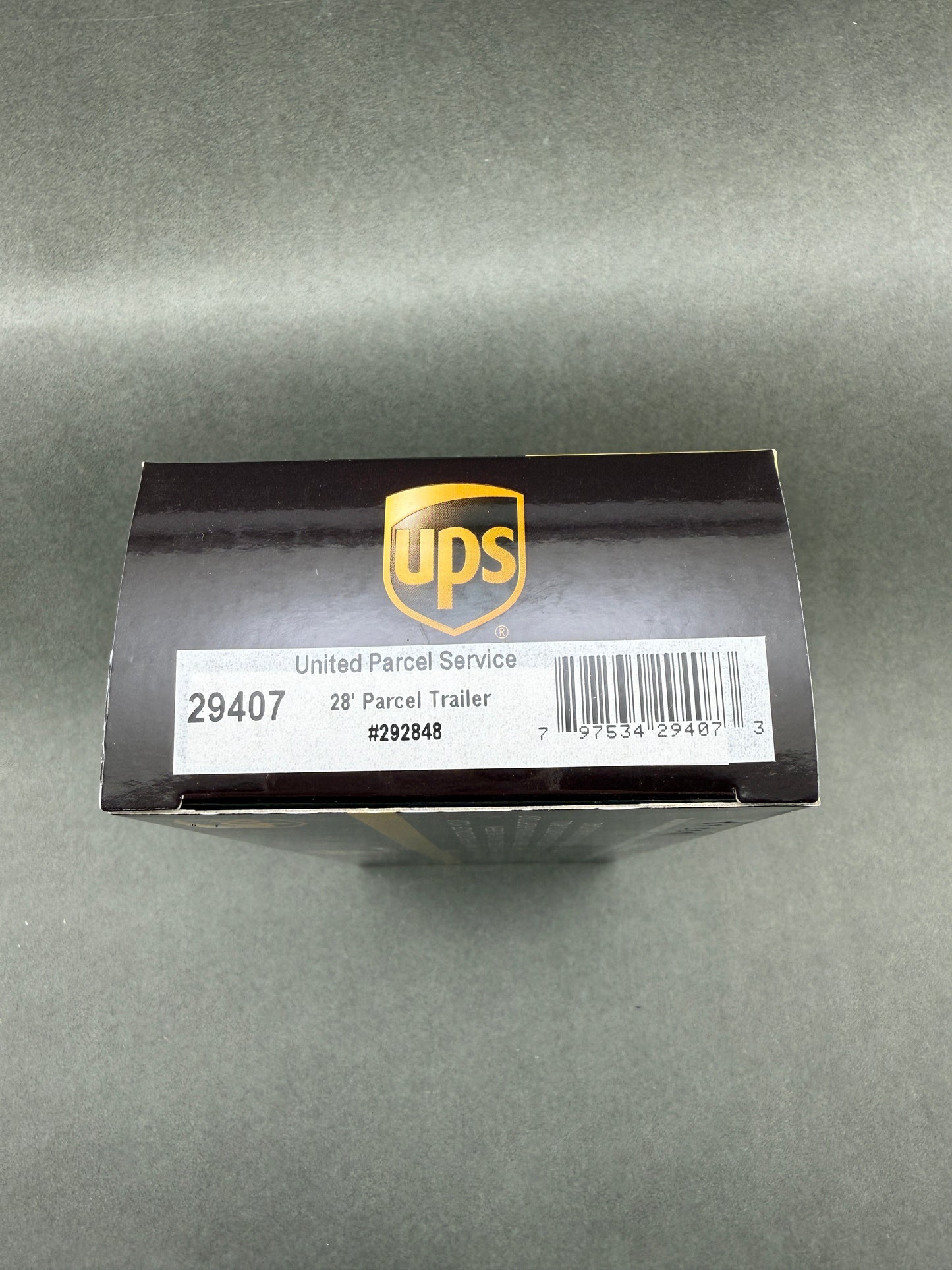 Athearn 29407 HO Scale #292848 28' Parcel Trailer, UPS