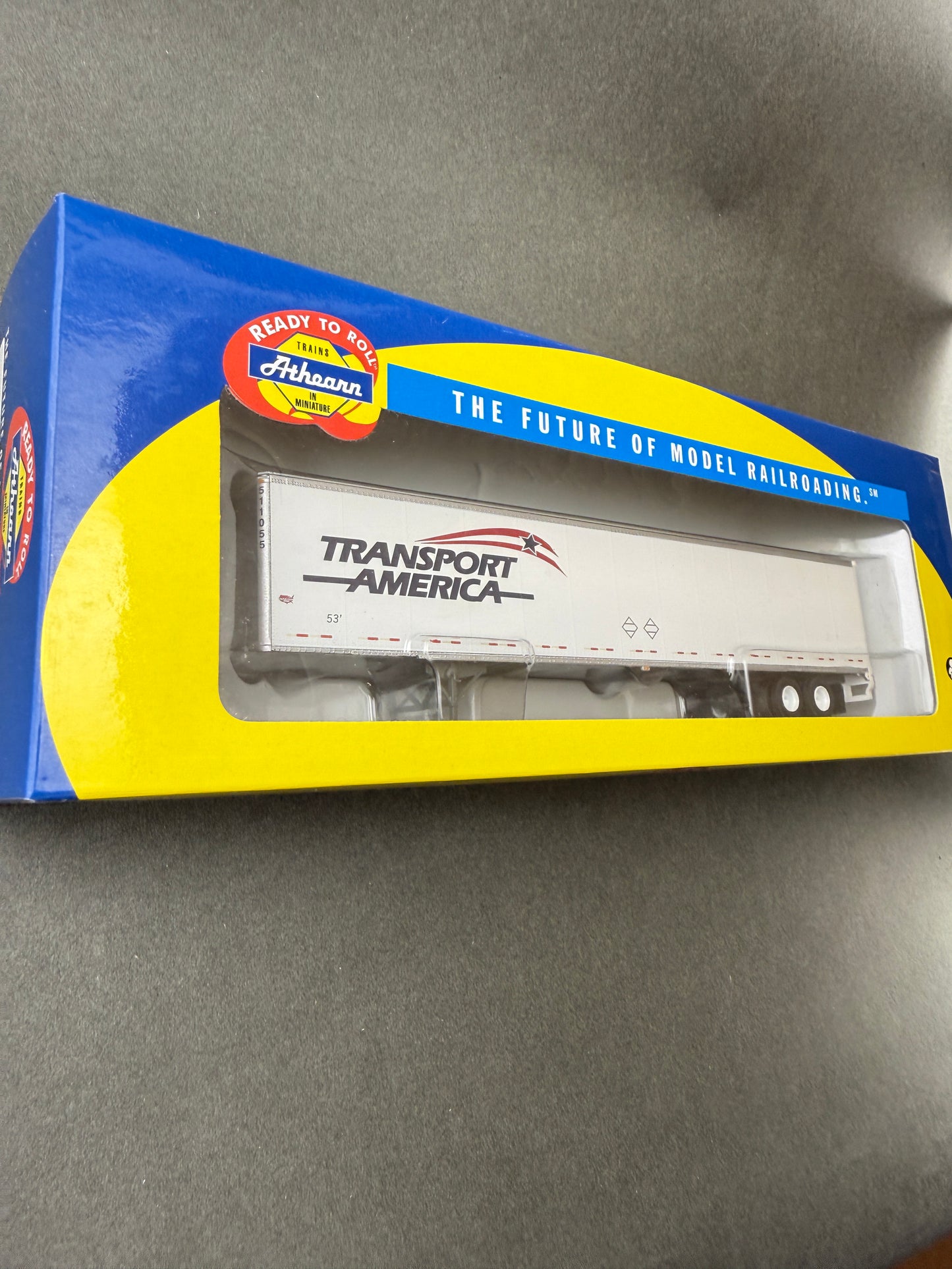 Athearn 28436 RTR #511093 53' Wabash Duraplate, Transport America