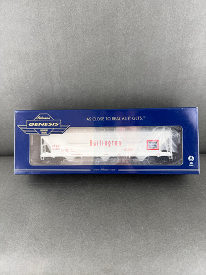 ATH G 15804 HO CBQ 184586 4600 Covered Hopper Chicago Burlington and Quincy