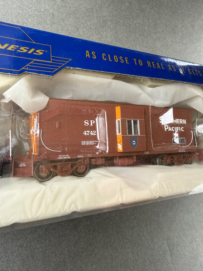 ATH G63018 HO Scale C 50 9 Bay Window Caboose SP Police Caboose Southern Pacific