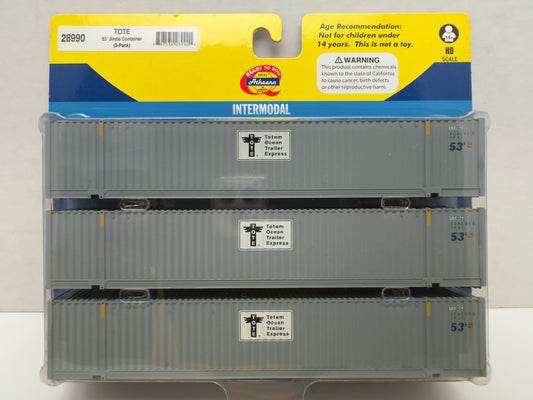 ATH 28990 TOTE 53’ Jindo Container (3-pack) Intermodal