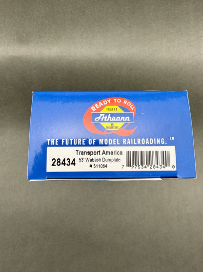 Athearn 28434 RTR #511064 53' Wabash Duraplate, Transport America