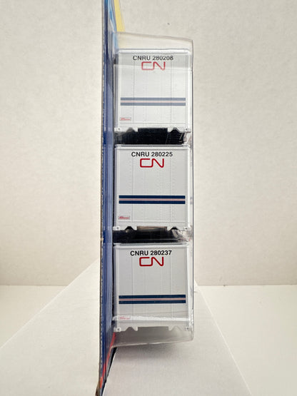 ATH 27725 Athearn Canadian National 48’ container 3 pack Intermodal