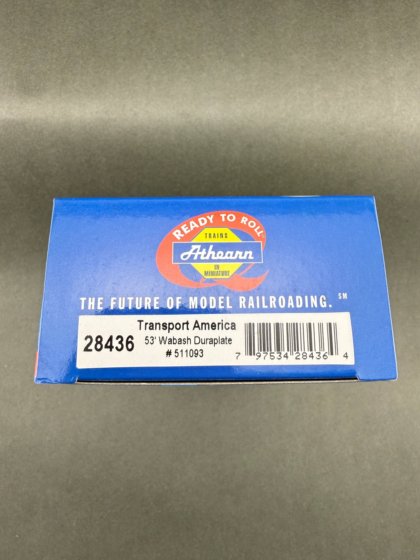 Athearn 28436 RTR #511093 53' Wabash Duraplate, Transport America