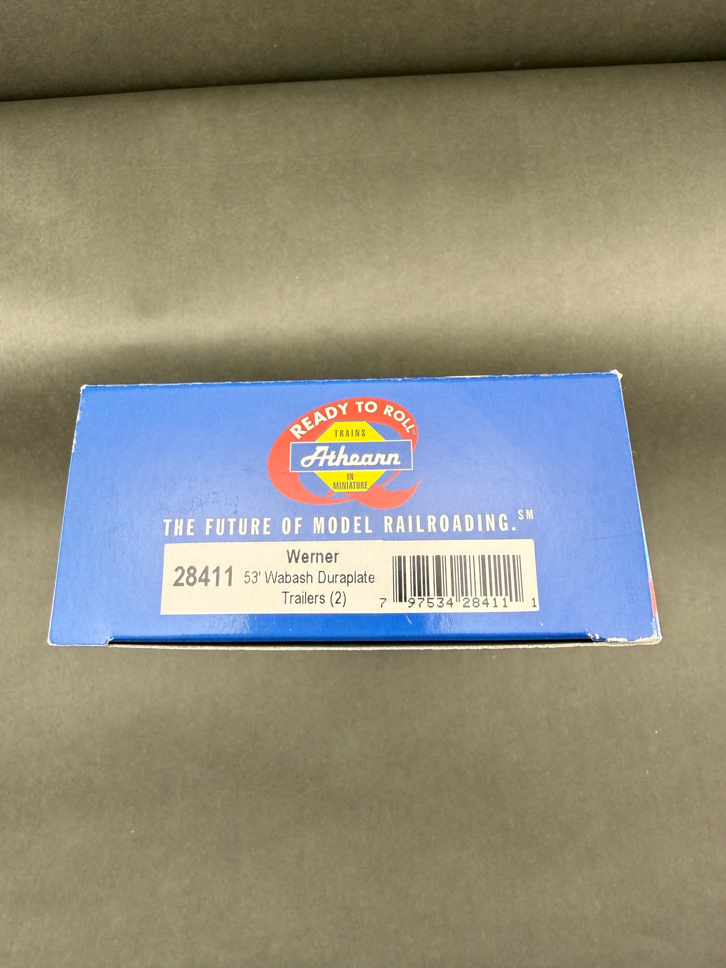 Athearn 28411 RTR 53' Wabash Duraplate 2-Pack, Werner