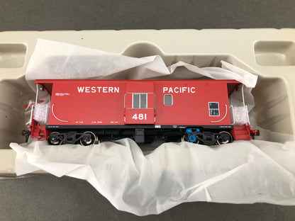 ATH G63030 HO 481 Class Bay Window Caboose Western Pacific