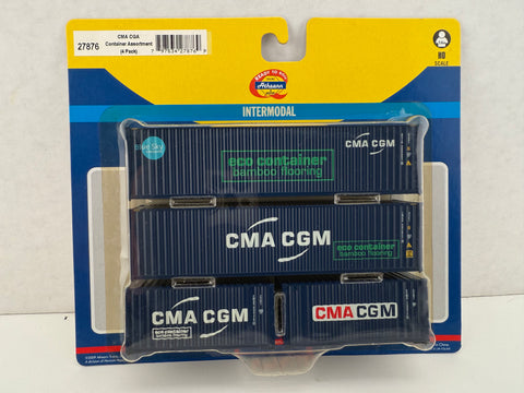 27876 CMA CGA Container Assortment (4-pack)
Intermodal