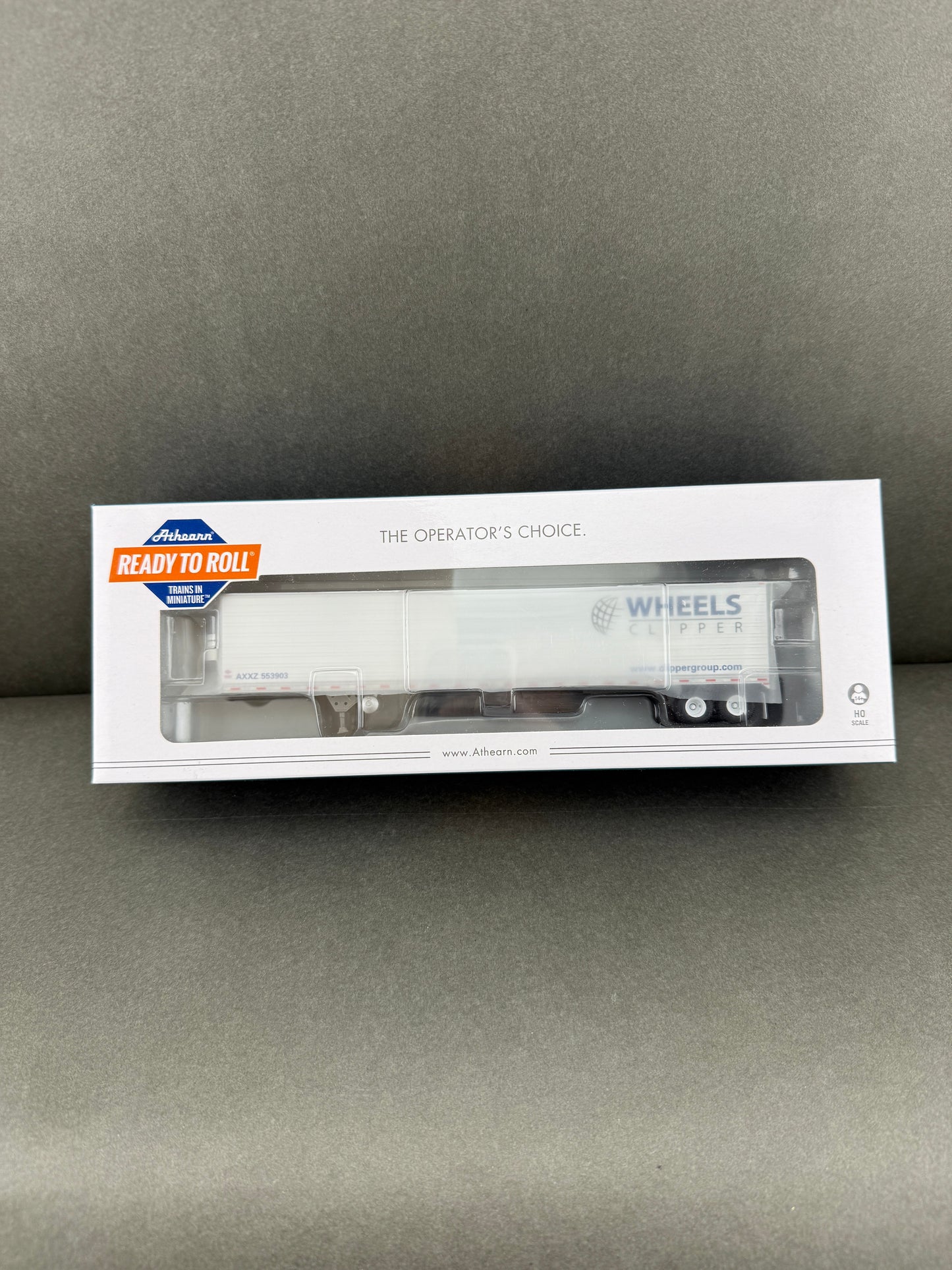 ATH 29868 HO Scale 553903 53' Utility Reefer Trailer Wheels Clippers