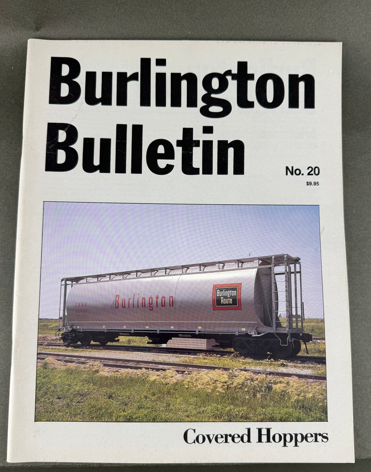 BK 30 Burlington Bulletin No. 20 Covered Hoppers