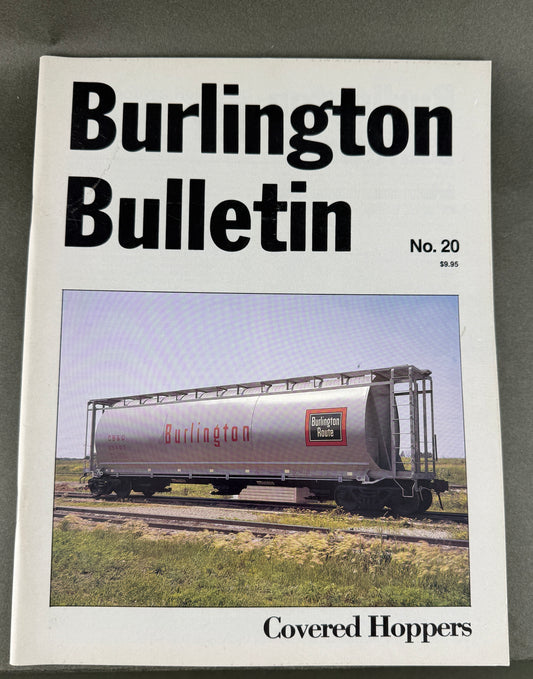 BK 30 Burlington Bulletin No. 20 Covered Hoppers