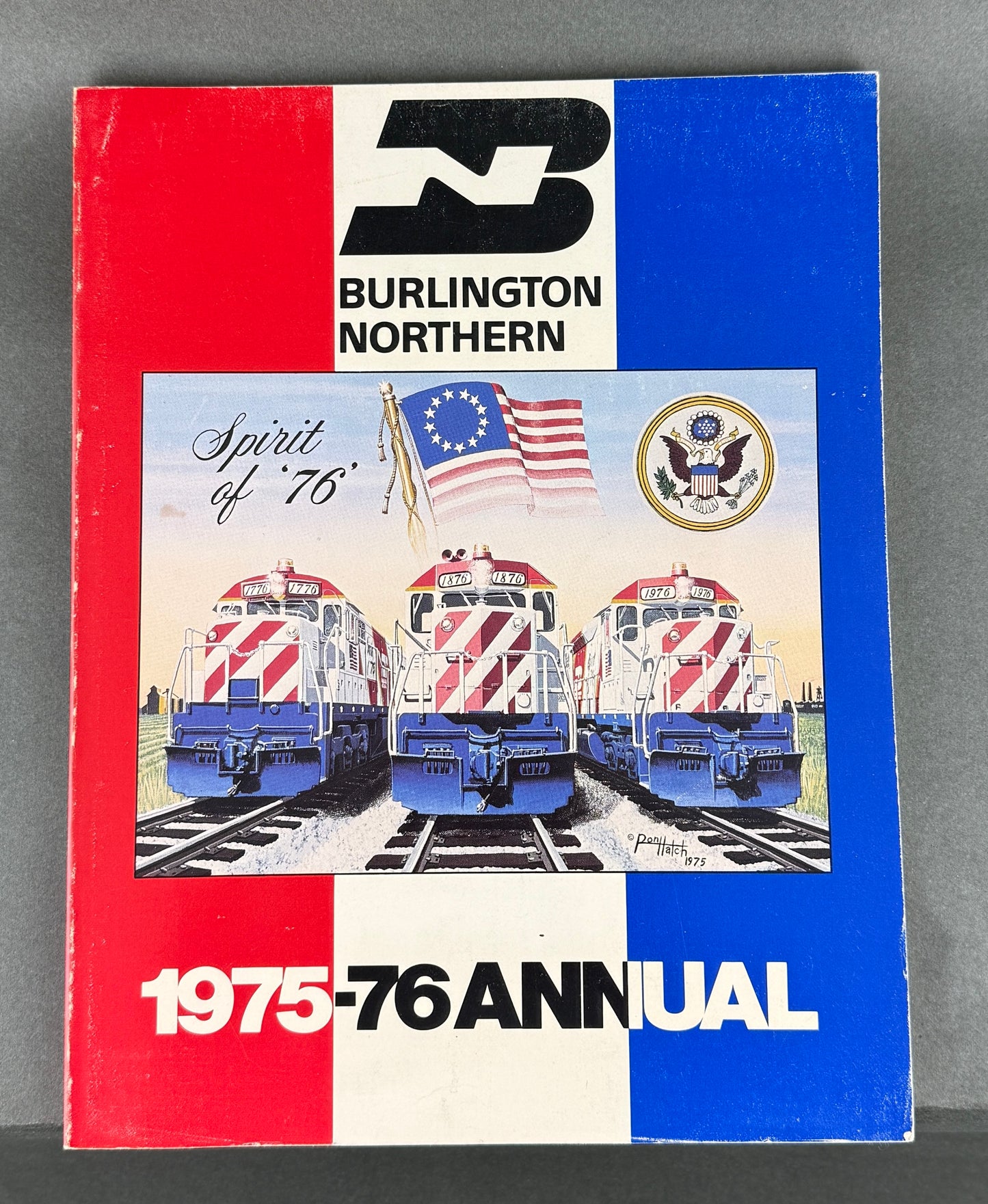 BK 43 Burlington Northern 1975-76 Annual