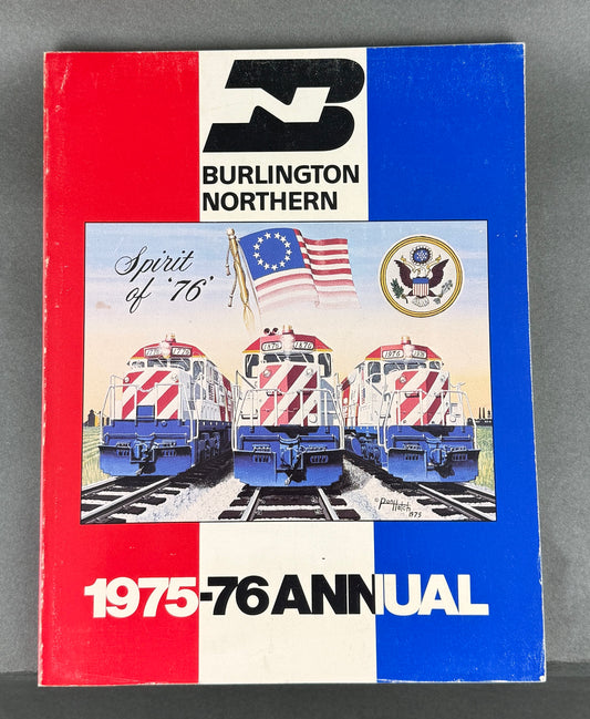 BK 43 Burlington Northern 1975-76 Annual