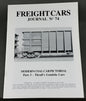 BK 74 Freight Cars Journal no 74 Modern Coal Car Pictorial Part 3 - Thrall's Gondola Cars