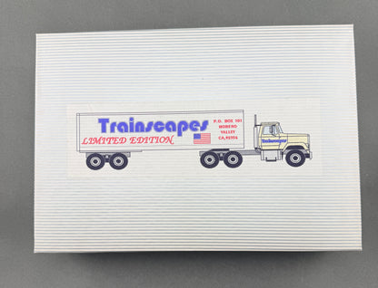 Trainscapes Limited Edition Truck #8 Lefebvre & Sons 108' Concrete I-Beam Hauler with Escort 4 out of 75