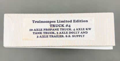 Trainscapes Limited Edition Truck #6 11 Axle Legrand Johnson Double Belly Dump, Mack Tractor 2 out of 75